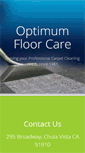 Mobile Screenshot of optimumfloorcare.com